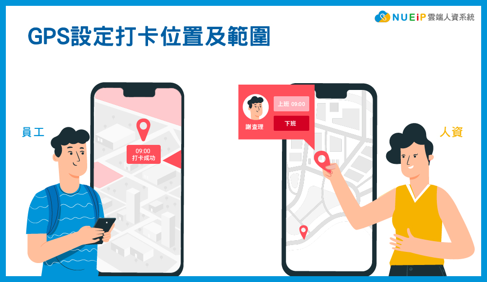GPS設定員工打卡位置及範圍,即時了解員工考勤狀況 2019新型冠狀病毒-武漢肺炎